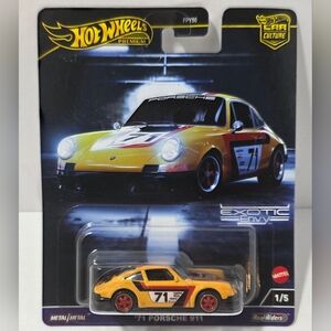 Hot Wheels Premium Exotic Envy 71' Porsche 911
